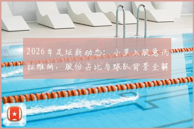 2026年足坛新动态：小罗入股意丙拉维纳，股份占比与球队背景全解析，看他如何玩转市场